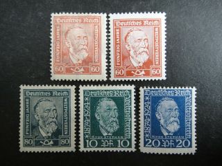 Germany 1924 - 1928 Stamps Dr.  Heinrich Von Stephan German Deutschland