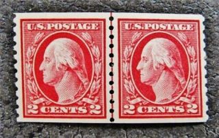 Nystamps Us Stamp 444 Og Nh $650 Line Pr Washington