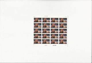Us Stamps/postage/sheets Sc 3748 Zora Hurston - Writer Mnh F - Vf Og Fv$7.  40