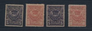 Venezuela Stamps 1891 Zulia State Mnh Full Sheet