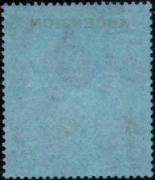 Ascension 1922 George V 2/ - Black & Blue on Blue Paper SG.  7 Fine 2
