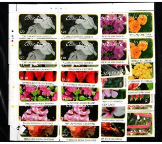 == Cook Islands - Mnh - Flowers - Flora