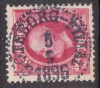 Sweden Sverige Postmark / Cancel " Goteborg - Filial " 1896