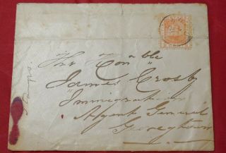 British Guiana 1877 Cover To Georgetown