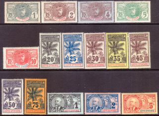 1906 - 07 Ivory Coast Cote D 