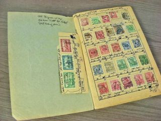 Germany & Area,  Assortment Of Stamps Hinged/mounted In An Old Approval