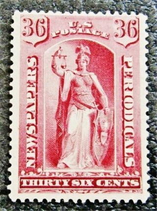 Nystamps Us Newspaper Stamp Pf84 Og H $300