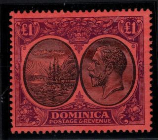 P000301/ British Dominica Stamps – Sg 91 Mh 250 E