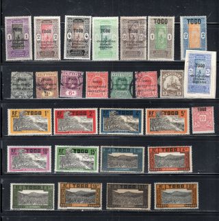 Togo Africa Stamps & Mostly Hinged Some Sets Lot 54739