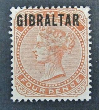 Nystamps British Gibraltar Stamp 5 Og H $185