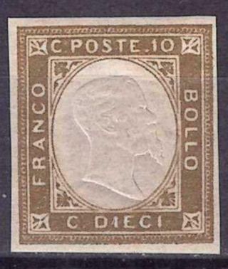 Italian States Napoli 1861,  Not Issued,  10 C,  Mlh,  High Cv $,