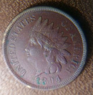 1894 Indian Head Penny - Cent (1r)