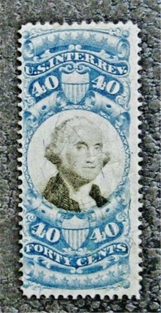 Nystamps Us Stamp R114 Cut Cancel $30