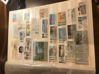 One Page Mnh Roc Taiwan China Stamps Most Complete Sets Vf (6)