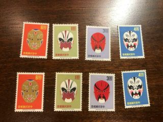 2 X Roc Taiwan China Stamps Sc1471 - 74 Opera Set Of 4