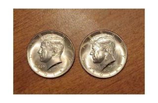 2015 P & D Kennedy Half Dollar Bu Nifc Coins