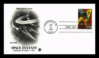 Dr Jim Stamps Us Saturn Patrol Space Fantasy First Day Cover Huntsville