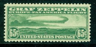 Us C13 Graf Zeppelin Og Nh,  Pf Certificate,