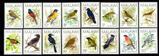Malawi 1988 Group Of Stamps Mi 501 - 516 Mnh Cv= 35€