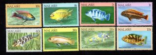 Malawi 1984 Group Of Stamps Mi 409 - 418 Ii Mnh Cv= 25€
