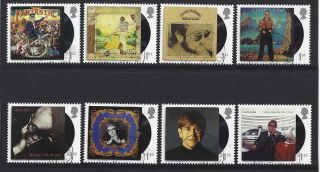Great Britain 2019 Elton John Set Of 8 Stamps Fine