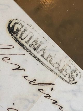 Rare 1857 Portugal Folding Letter Cover Guimarães To Porto (Die III Blue) 6
