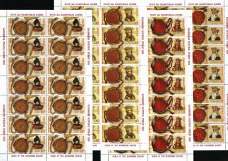 4 Full Sheets = 14 Full Set / Romania 2019 " Romanian Postage Stamp Day " Mnh