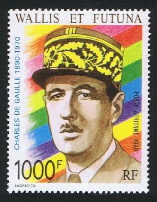 Wallis And Futuna Birth Centenary Of General De Gaulle 1v Mnh Sg 568 Mi 587