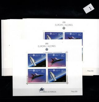 / 11x Portugal - Mnh - Europa Cept 1991 - Space - Spaceships
