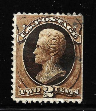 Hick Girl Stamp - Old Classic U.  S.  Sc 157 Jackson,  Issue 1873 Y1561