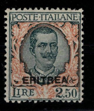 P118288 / Eritrea / Italian Colony / Sassone 115 Mh Certificate 280 E
