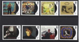 Great Britain 2019 Elton John Set Of 8 Stamps Unmounted,  Mnh