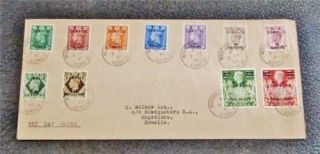 Nystamps British Somalia Stamp Early Fdc Paid: $150