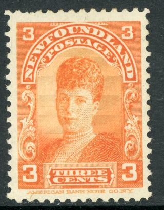 Canada 1898 Newfoundland 3¢ Orange Scott 83 Z760