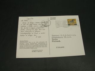 Kenya 1971 Dear Doctor Dumex Postcard To Finland 30176