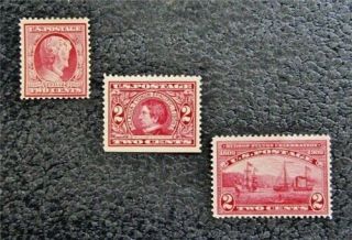Nystamps Us Stamp 367 // 372 Og H $23