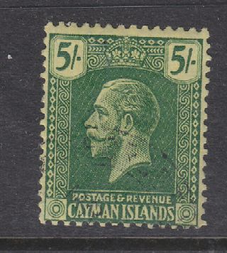 Cayman Islands 1921 Sg 64c Fine