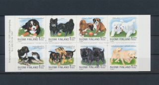 Lk76912 Finland 1997 Pets Animals Fauna Dogs Booklet Mnh