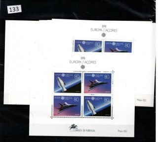 11x Azores,  Portugal 1991 - Mnh - Europa Cept - Space -