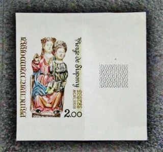 Nystamps French Andorra Stamp Og Nh Imperf Proof €50