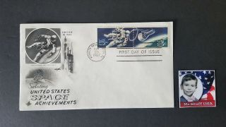 Mrstuff Summer Blow Out 1967 First Day Cover 5c Pair Gemini & Astronaut