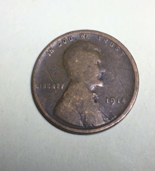 1914 P Wheat Penny / Cent Great Filler Coin