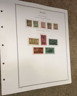 Alaouites Alawites Near Complete Lot On Palo Hingeless Color Pages SCV$610 6