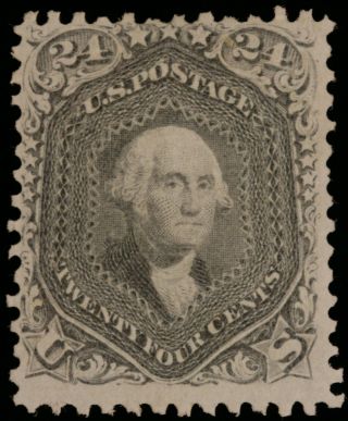 1861 Us Scott 78 - 24 Cent Washington Lilac Ng