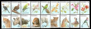 Namibia 1997 Group Of Stamps Mi 876 - 893 A Mnh Cv= 13€