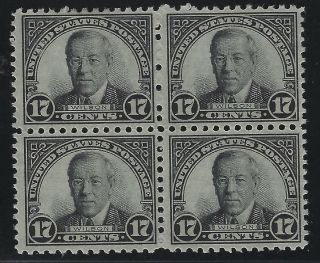 Us Stamps - Sc 697 - Block Of 4 - Never Hinged - Mnh (k - 806)