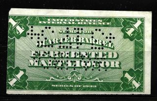 Hick Girl Stamp - U.  S.  Internal Revenue Beer Tax Stamp Series 1933 Yy