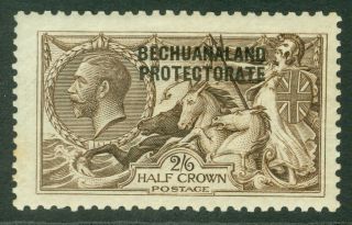 Sg 83 Bechuanaland 1912 - 15.  2/6 Deep Sepia Brown.  Lightly Mounted Cat £140