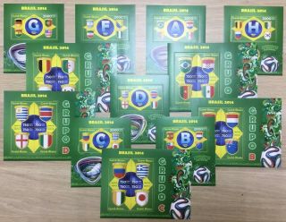 H64 2014 Guinea - Bissau Football Sport World Cup Brasil 2014 5kb,  7bl Mnh Stamps