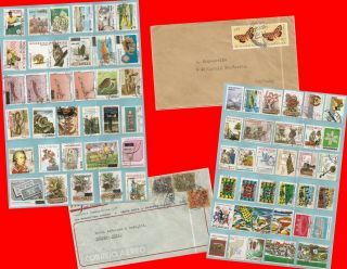 Mozambique Selection Few Overprints And Part Sets Plus 2 Postal Covers 0028